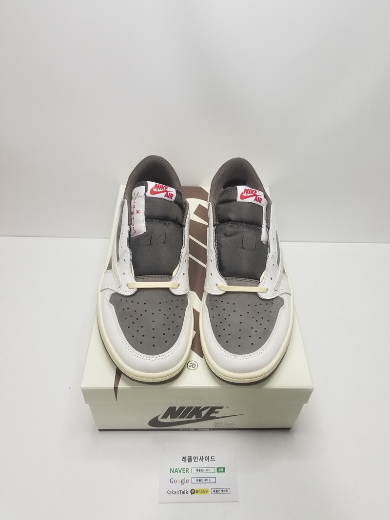  [AIR JORDAN] 트래비스 스캇 x 에어조던1 로우 리버스 모카 DM7866-162 남녀공용 (OG공장)
