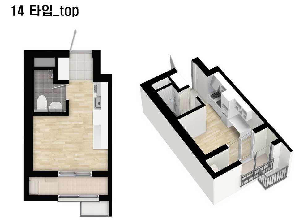 성남위례 36단지 14 평면도