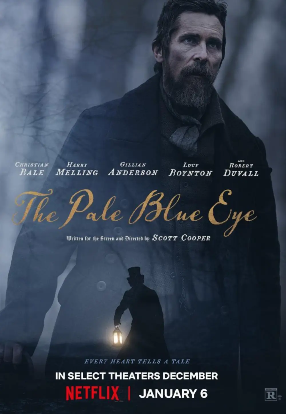 페일 블루 아이 (The Pale Blue Eye&#44; 2022) 포스터