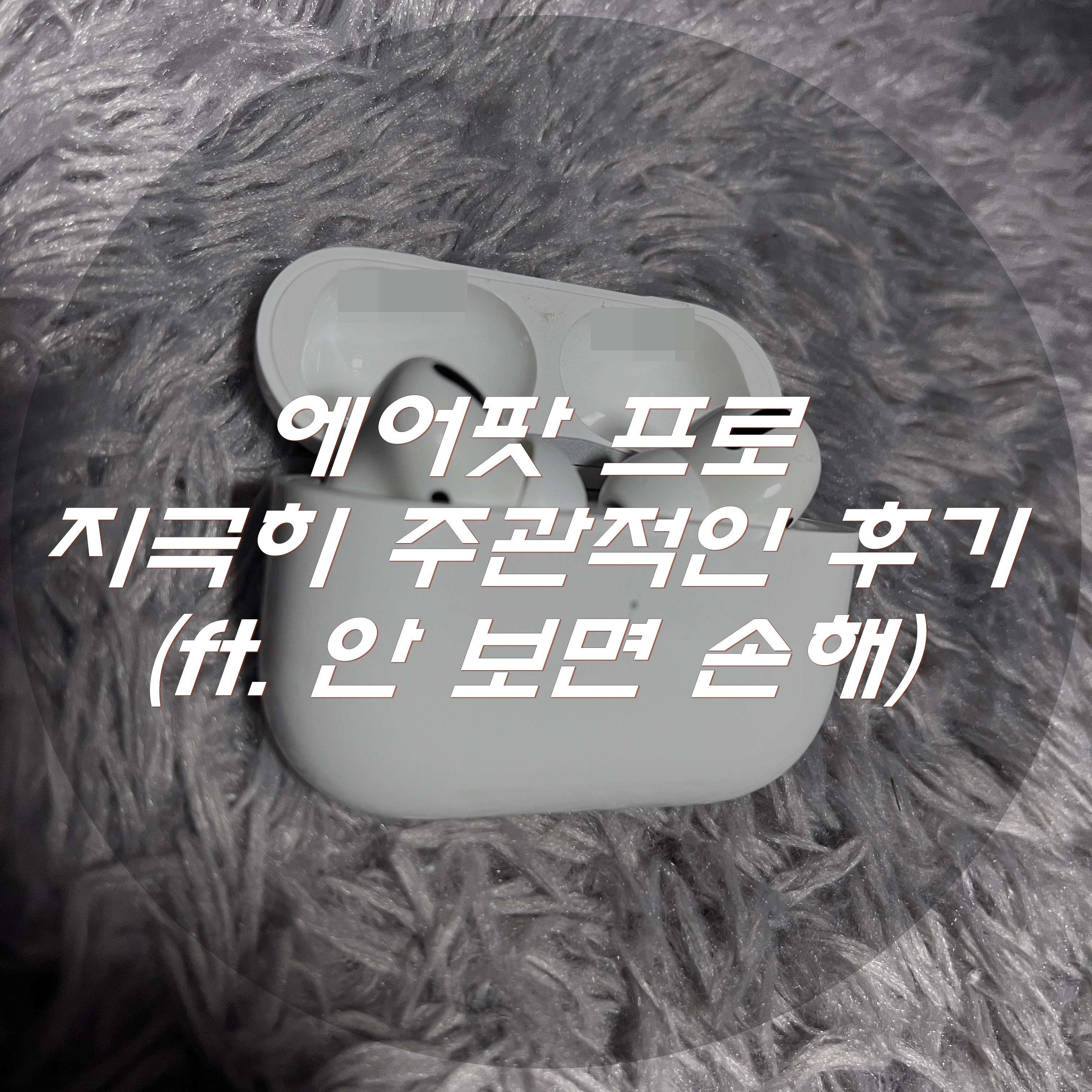  에어팟 프로 지극히 주관적인 후기 (ft. 안 보면 손해)