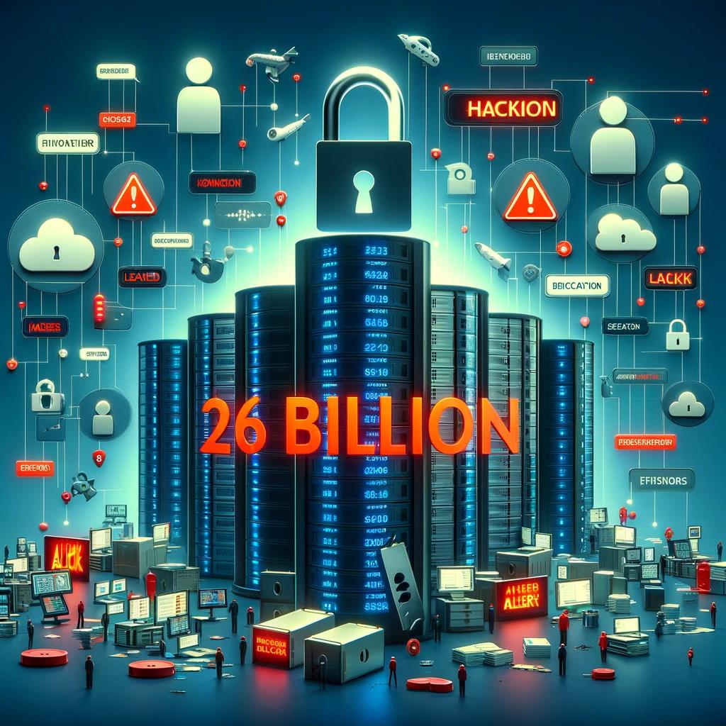 260억 개 이상 사상 최대 해킹 데이터 저장소 발견