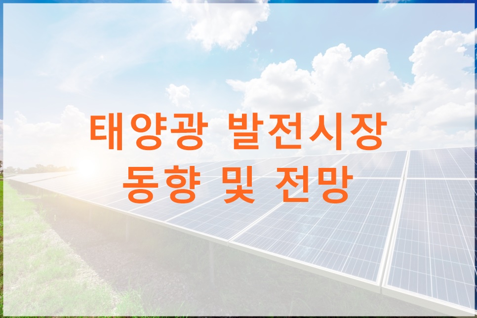 태양광 발전시장