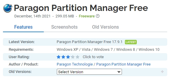 Paragon-Partition-Manager-Free