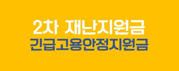  2차 재난 지원금 대상 및 신청방법 기간 알아보자