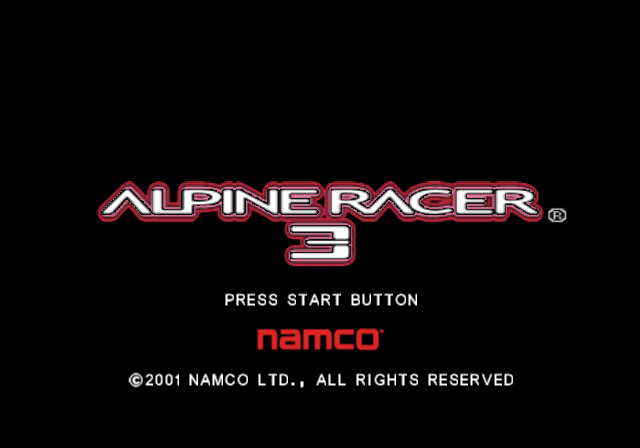  남코 / 레이싱 - 알파인 레이서 3 アルペンレーサー3 - Alpine Racer 3 (PS2 - iso 다운로드)