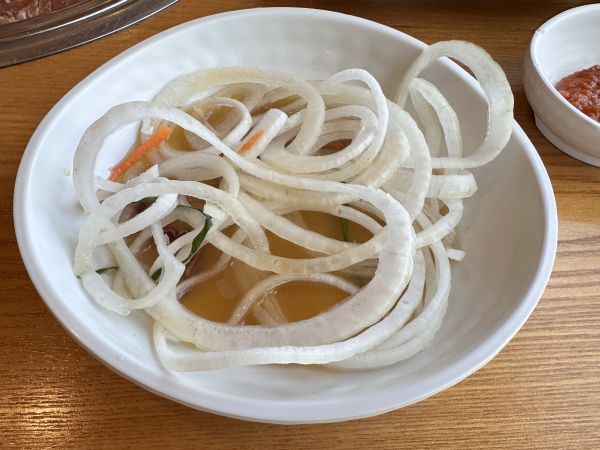 남포동갈비 기본찬