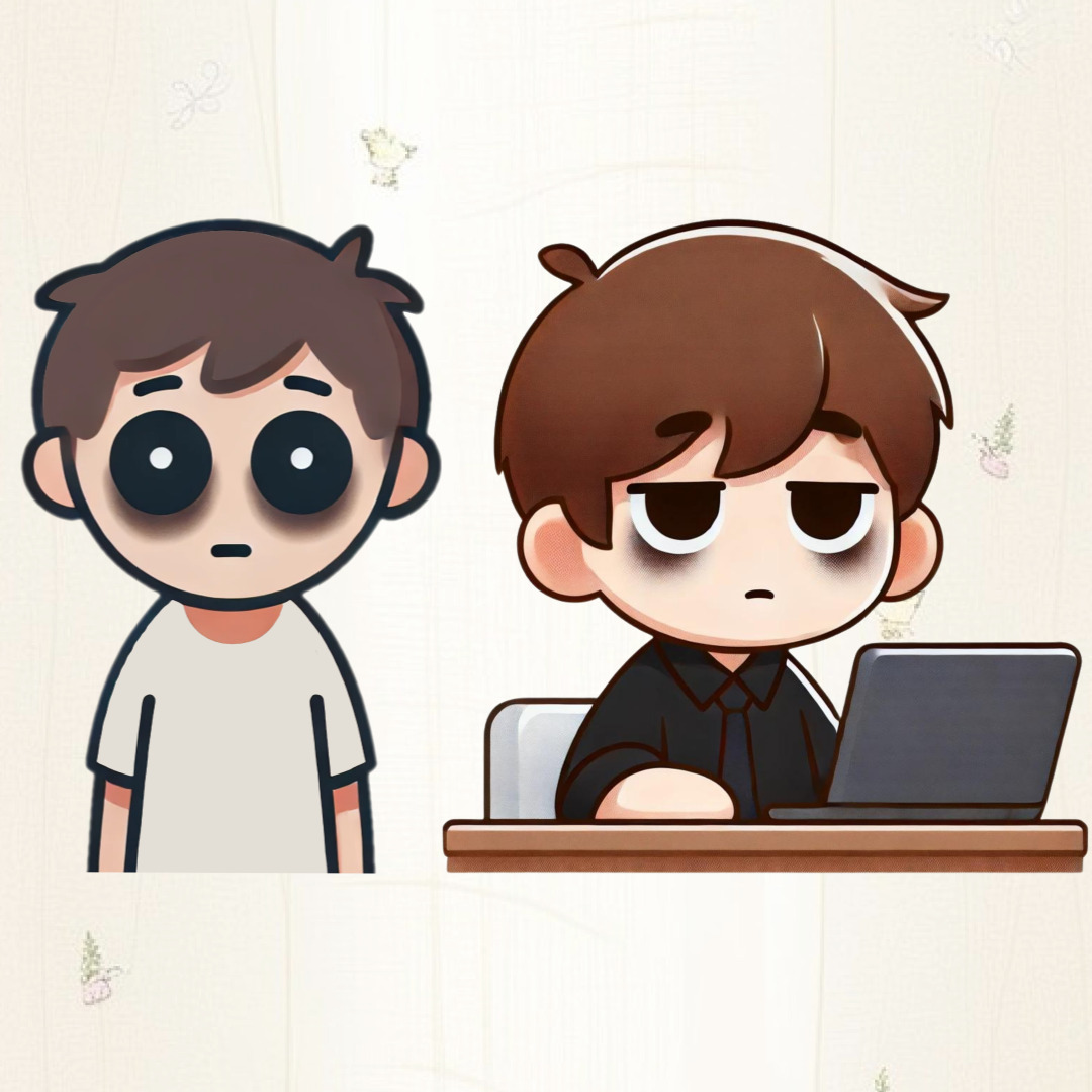 다크서클 그림