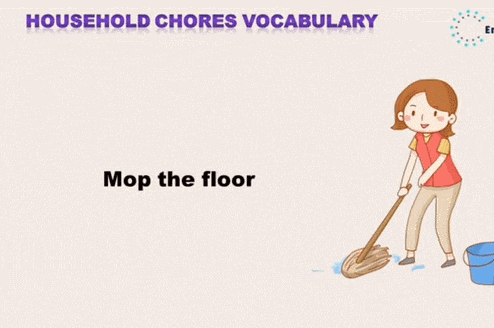 [그림으로 이해하는 영어] Household Chores Vocabulary