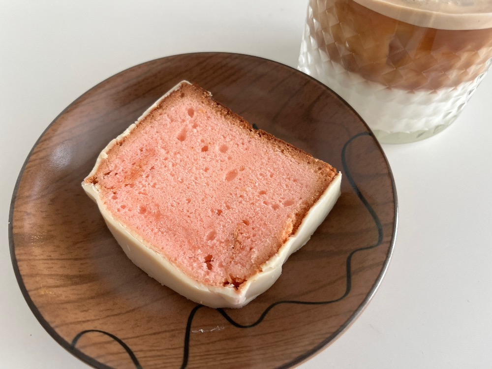 무인양품-無印良品-MUJI-봄한정-벚꽃파운드케이크-디저트-파운드케이크-무지디저트-Cherry blossom pound cakeー韓国MUJI