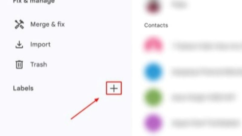 Google 연락처에 이메일 라벨 만들기