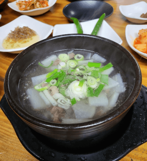 생방송오늘저녁 무한리필 소고기무국 군산 맛집