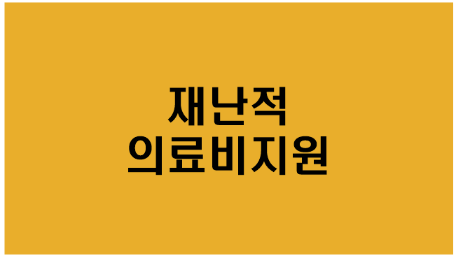  [재난적 의료비 지원] 지원대상/지원내용/선정기준/신청방법/문의/중증질환/신청기간