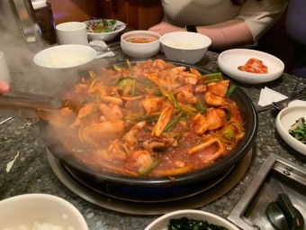 오징어불고기백반