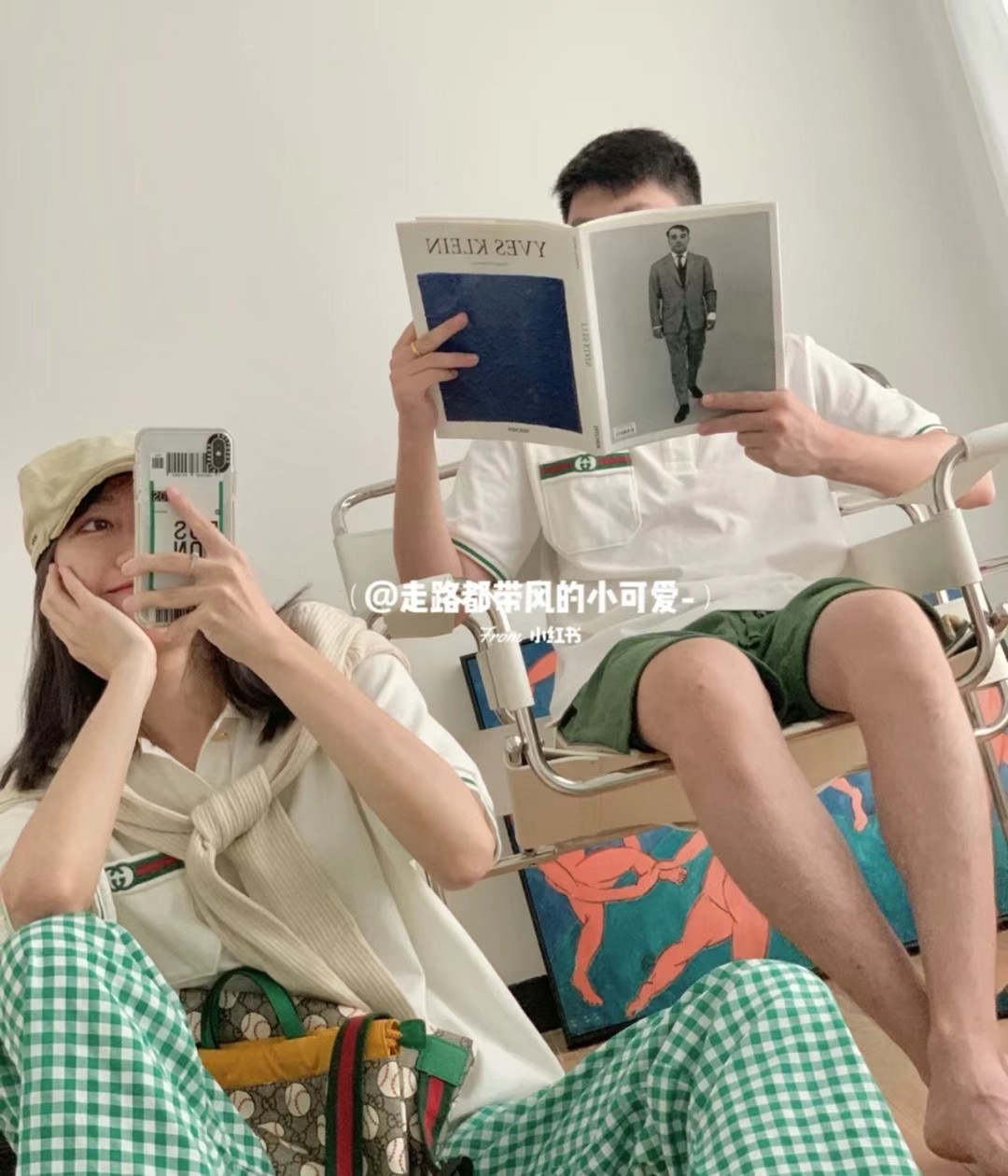  [GUCCI] 구찌 웹 인터로킹 폴로 티셔츠 628339 XJCQR 9061