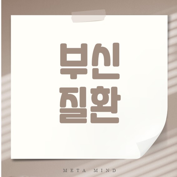 부신질환 증상과 원인, 치료법까지