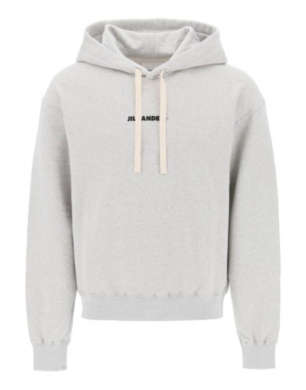 JIL SANDER 질샌더 로고 후드