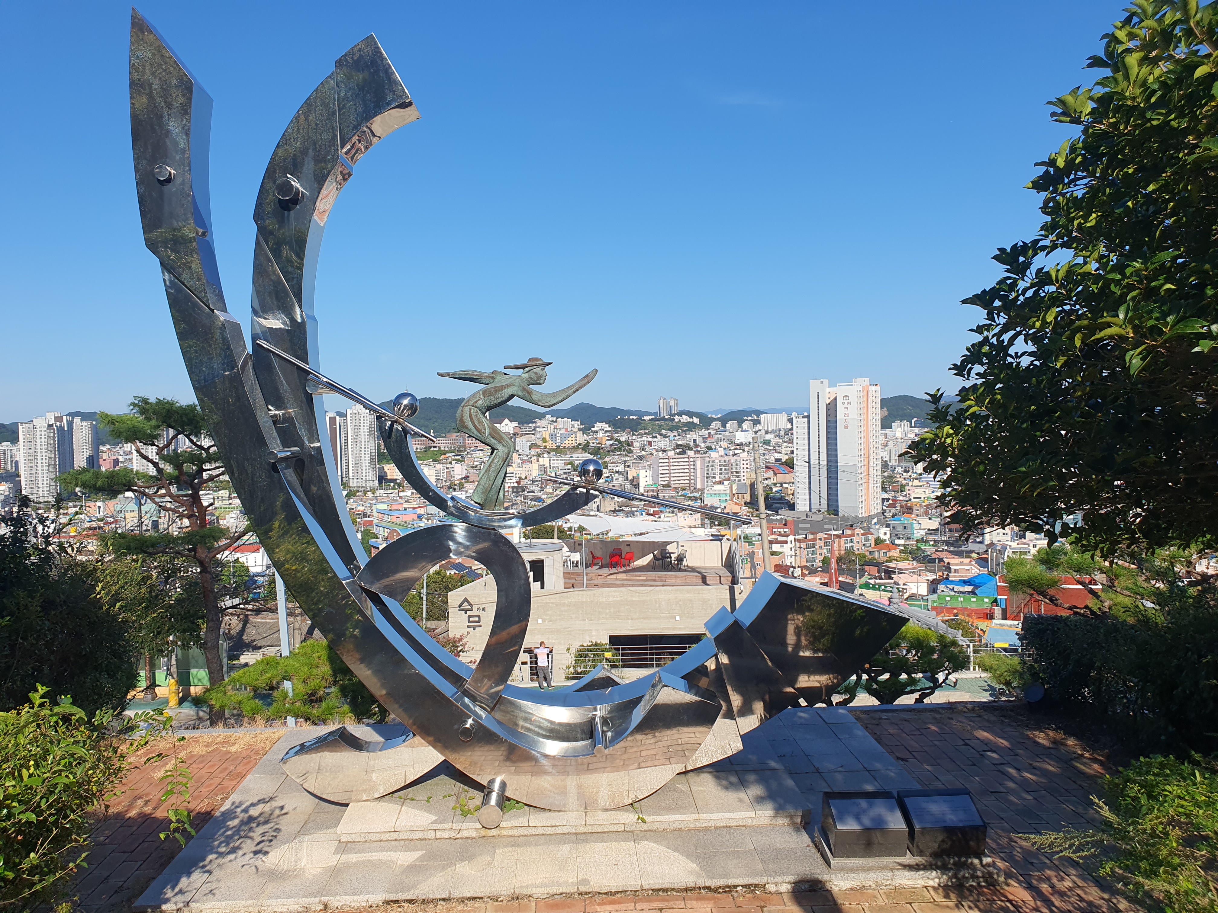 유달산 조각공원 목포의 보석 : 예술과 자연의 만남