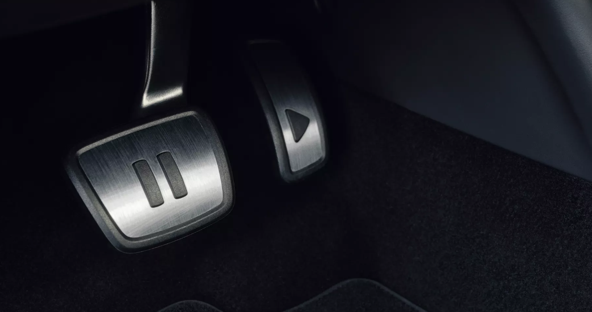 Stainless steel pedal (play&pause)
