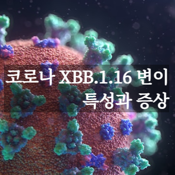 코로나 XBB.1.16 변이&#44; XBB.1.5와의 차이점&#44; 증상&#44; 전파력