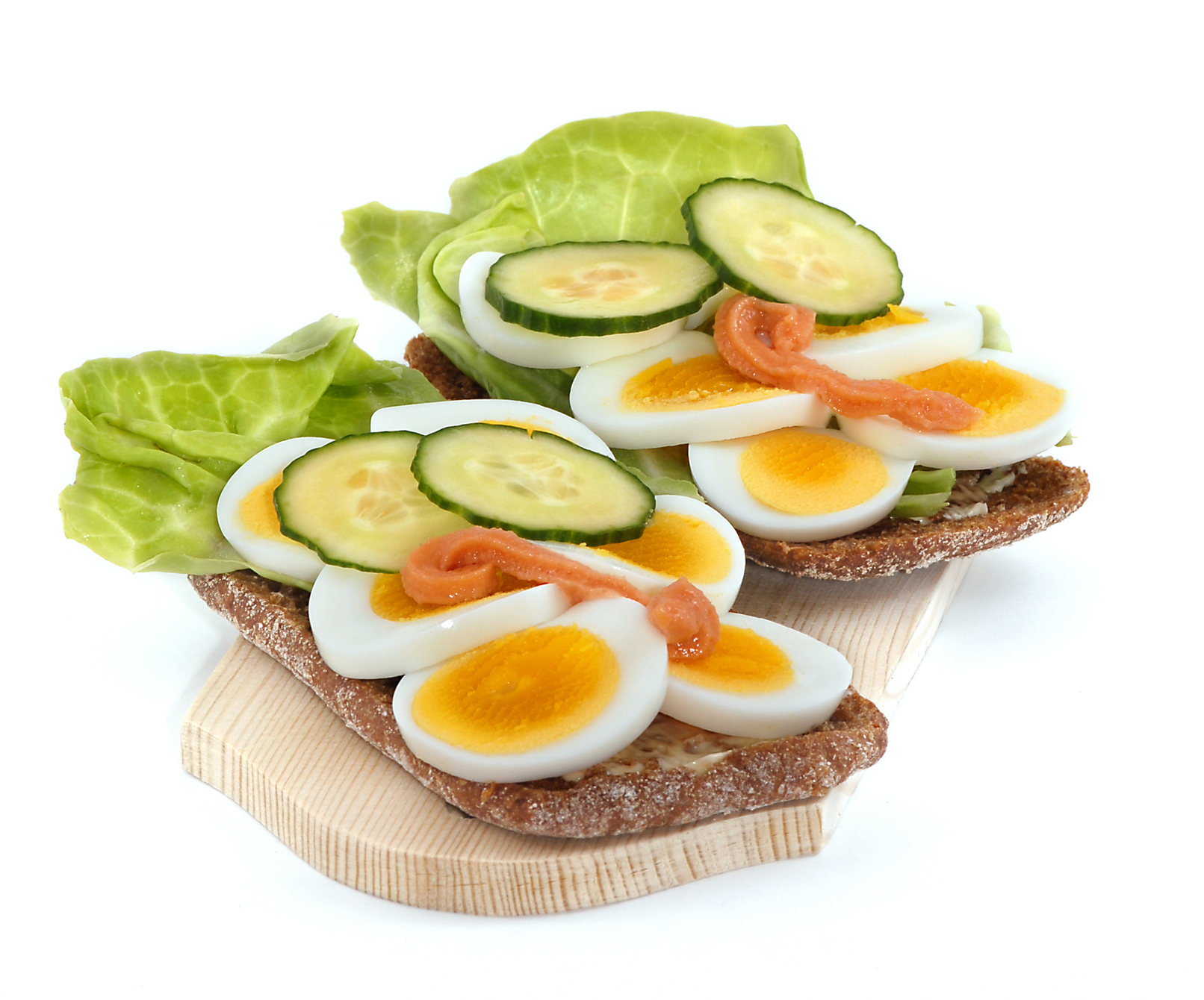 삶은 달걀 샌드위치