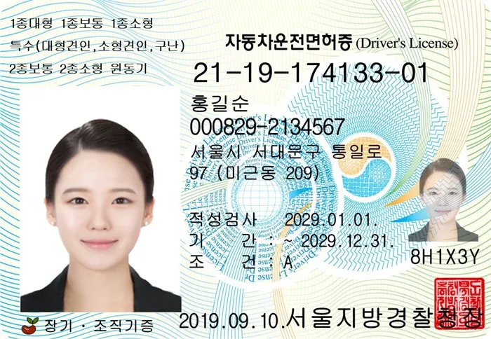  운전면허 갱신 준비물 사진 규격 기간 초과 과태료
