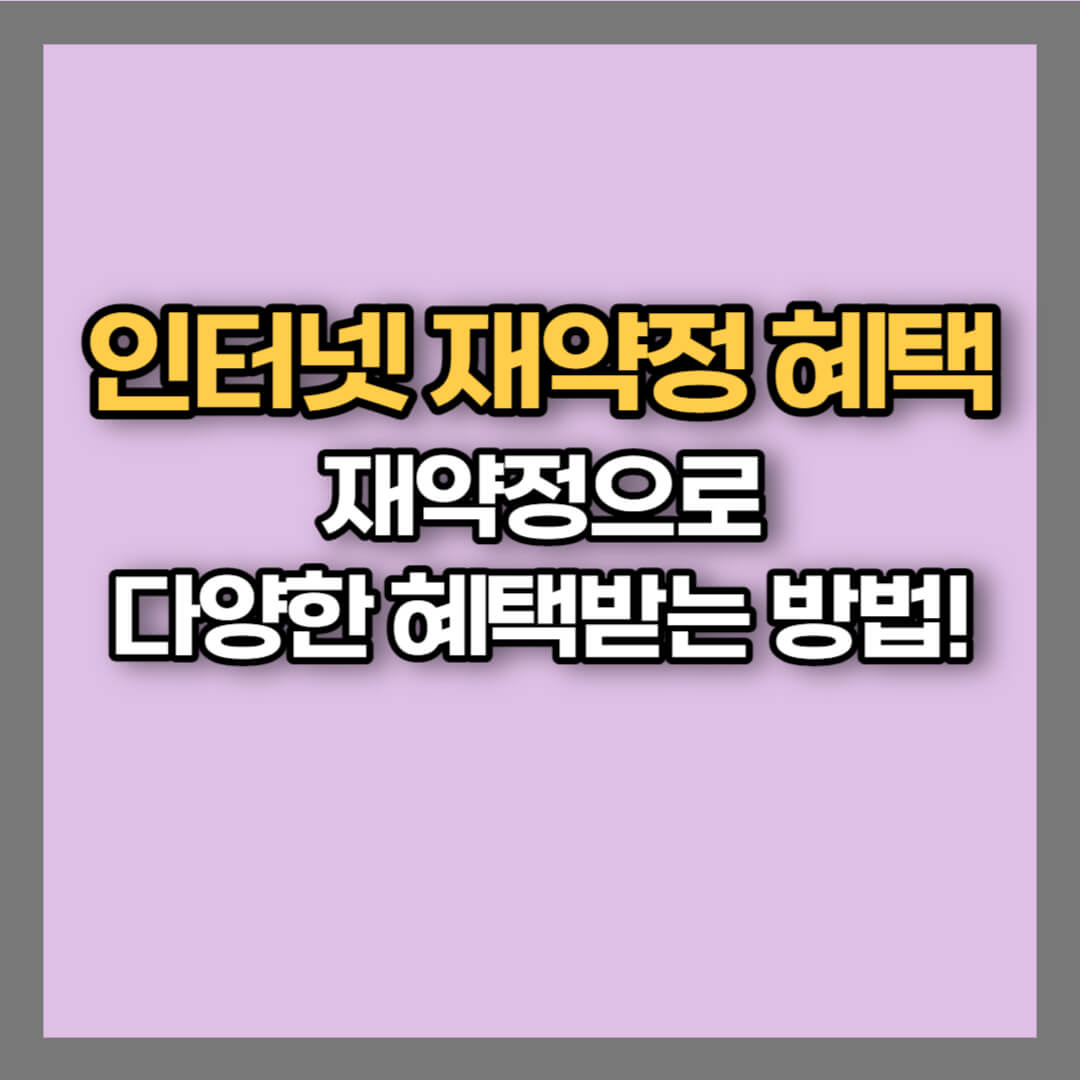 인터넷 재약정