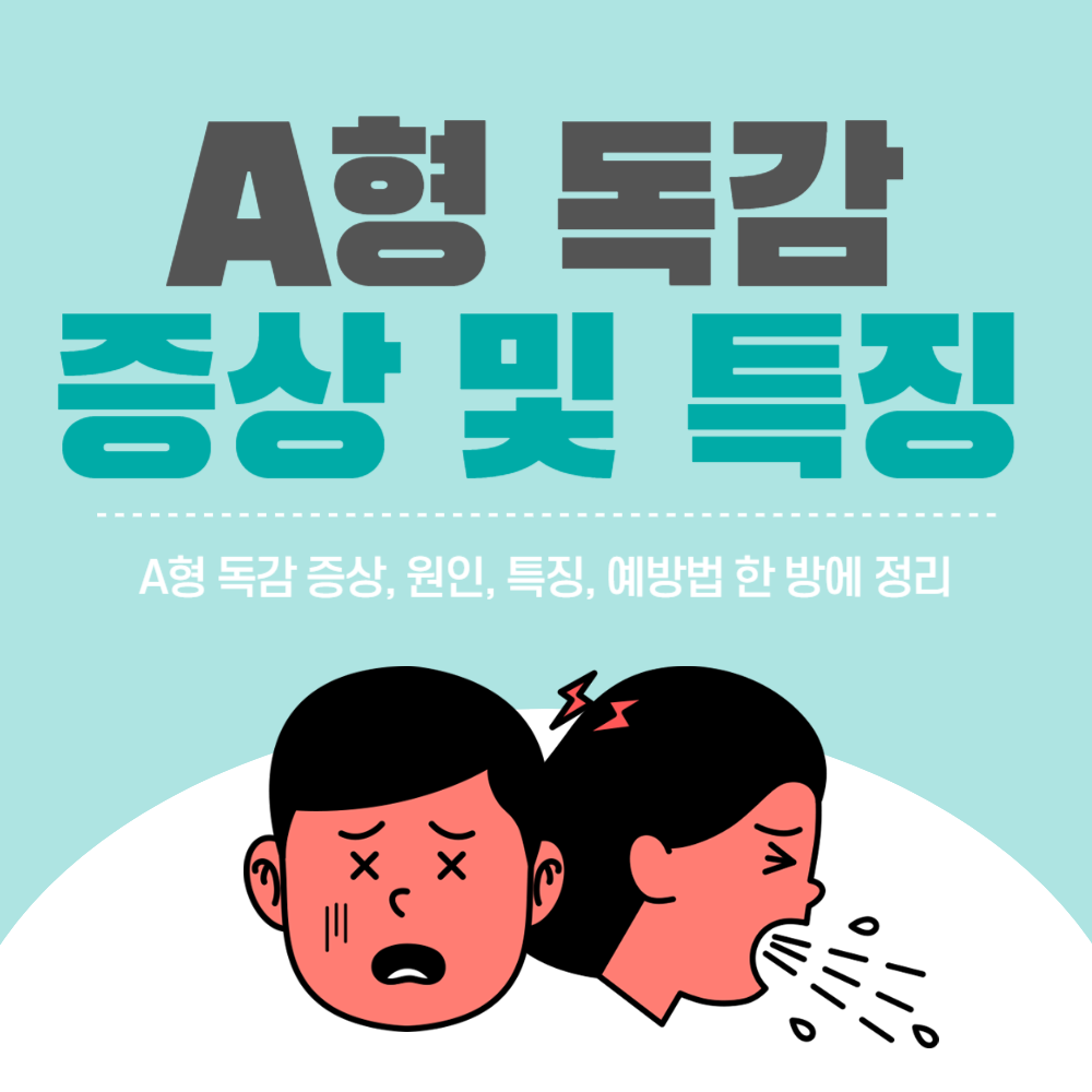 a형 독감 증상 및 특징&#44; 원인&#44; 예방법 알아보기