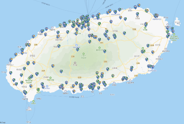 제주도 전기차 충전소 현황