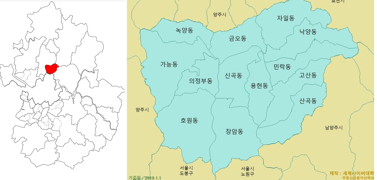  경기도 의정부시 아파트 공급분석 23.02.22