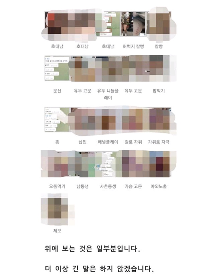 그리고 N번방 소라넷, 웹하드 21