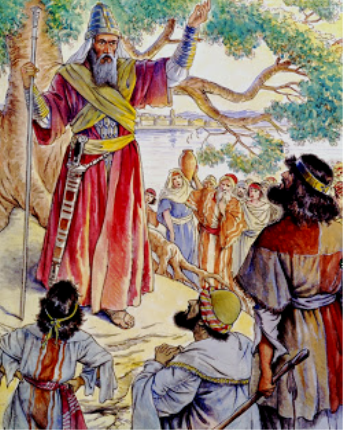  사울, 암몬,(삼상 11:1~15)