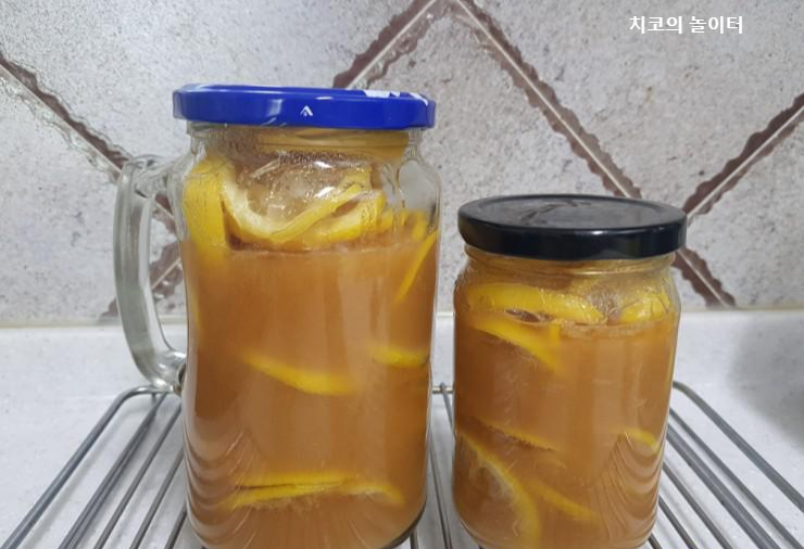  레몬청 만들기 도전기!