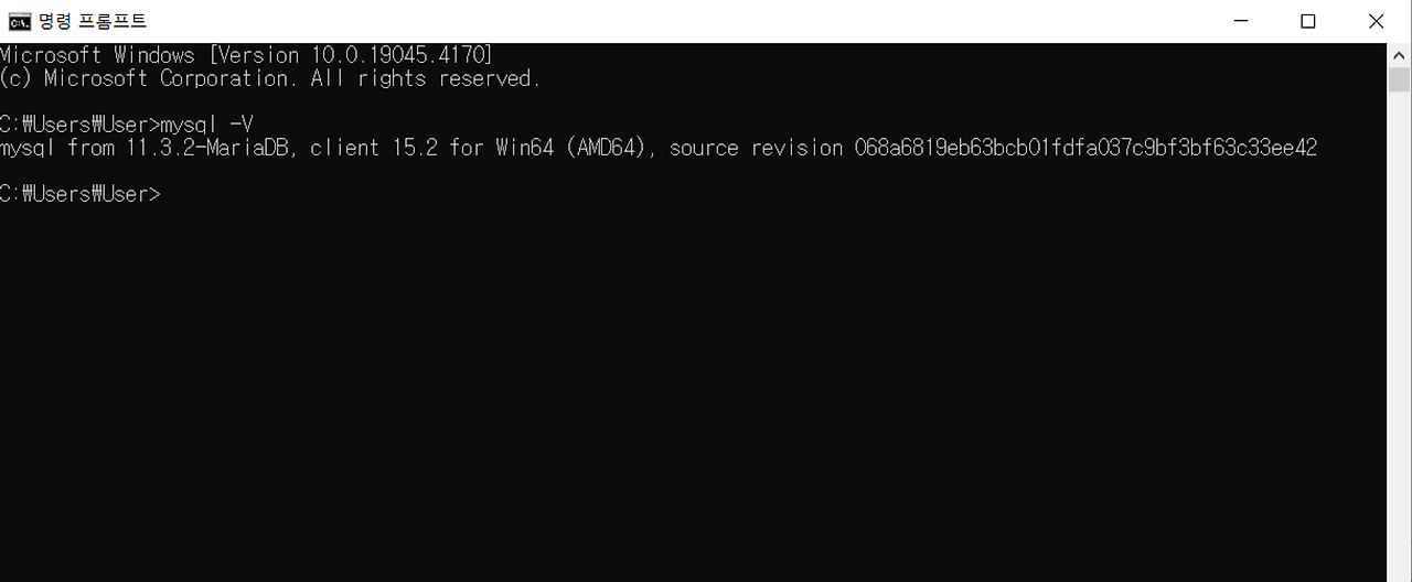 sql 버전 확인