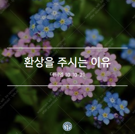  환상을 주시는 이유