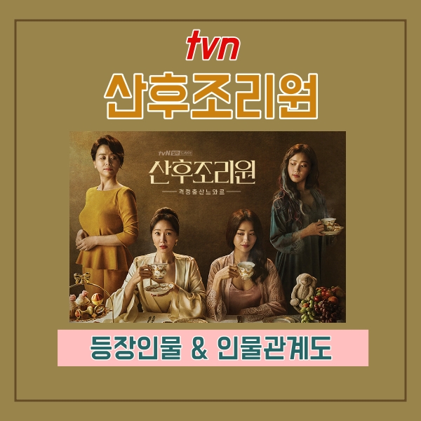  드라마 산후조리원 등장인물, 인물관계도