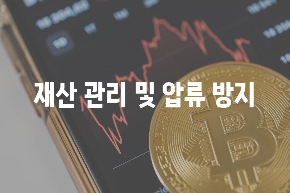 재산 관리 및 압류 방지