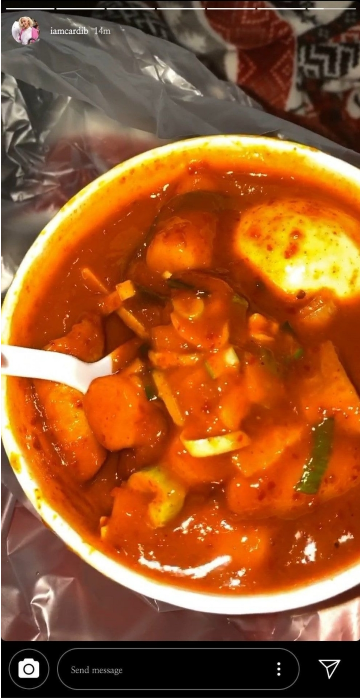  카디비 식성 한국인 재질ㅋㅋㅋㅋ