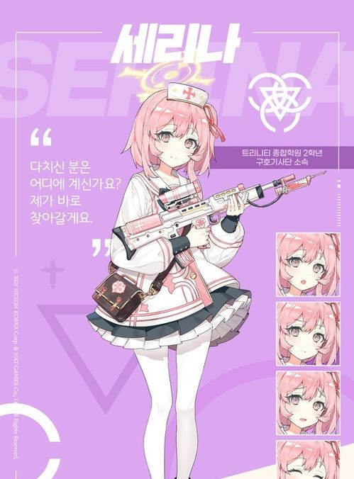  - '블루 아카이브' [캐릭터 소개] 스미 세리나