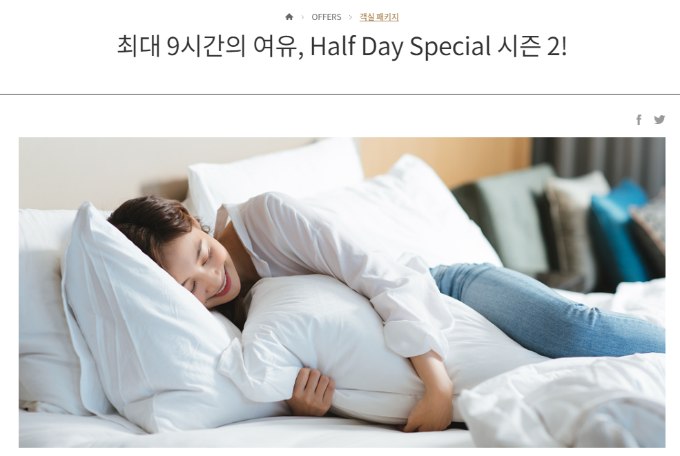  데이유즈 & 재택근무 가능한 호텔리스트 (서울 특급 호텔 대실)