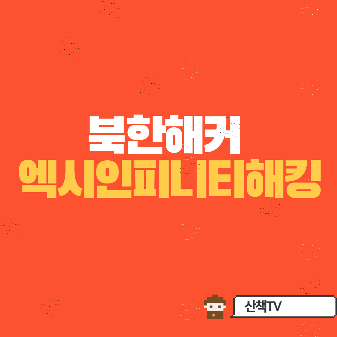  [북해커 소행!?] 엑시 인피티니