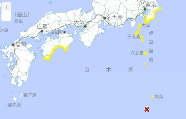 일본에서 요새 정체 불명의 쓰나미가 많이 발생하고 있습니다...