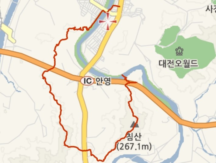 산행지도