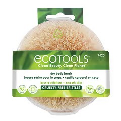  EcoTools 드라이 바디 브러시로 빛나는 피부 구현