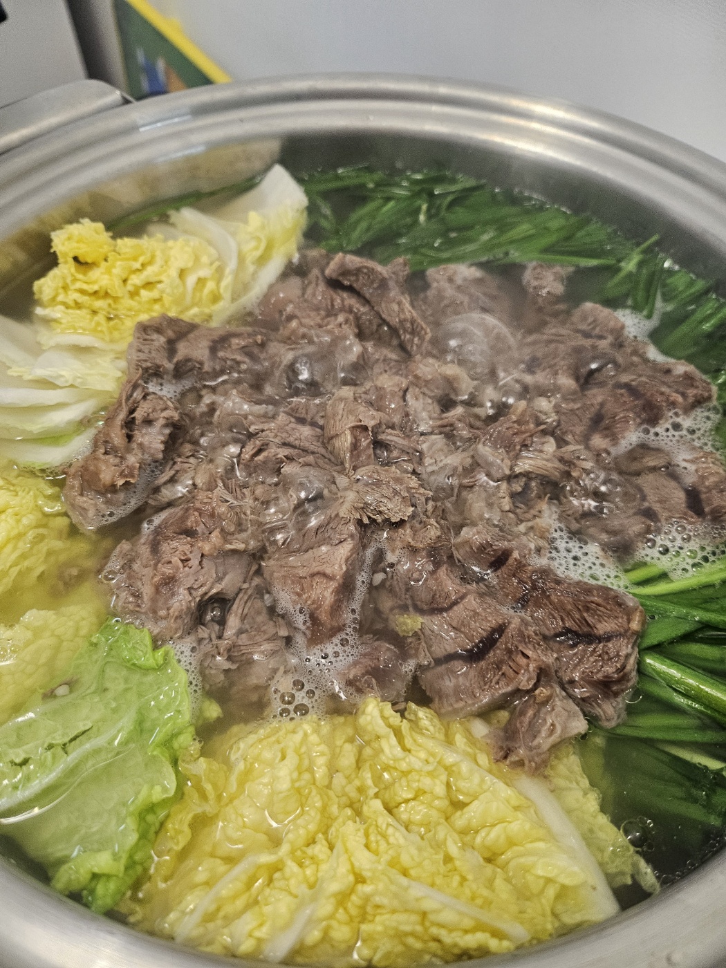 아롱사태수육전골