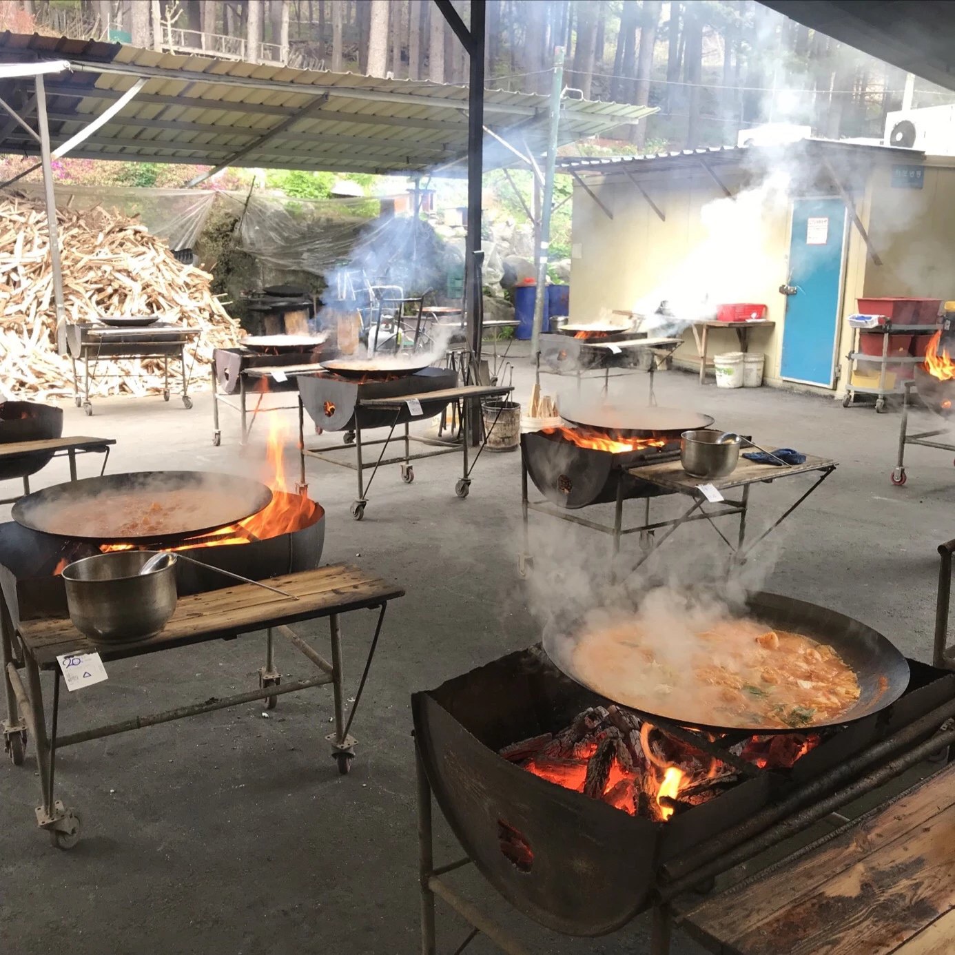  가평 산골농원 솥뚜껑 닭볶음탕 백종원 이영자 맛집