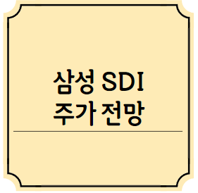 삼성 SDI 주가전망