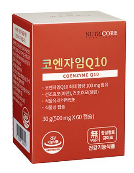 뉴트리코어 코엔자임 큐텐&#44; 60정&#44; 1개