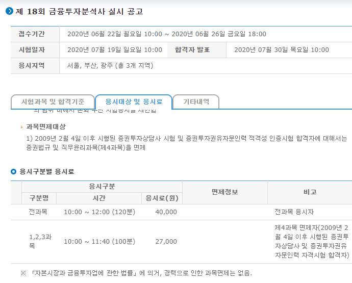 금융투자분석사 합격 후기 및 시험 일정 (금융투자 분석사 난이도 및 학습방법) 금융투자분석사 합격 후기 및 시험 일정 (금융투자 분석사 난이도 및 학습방법)