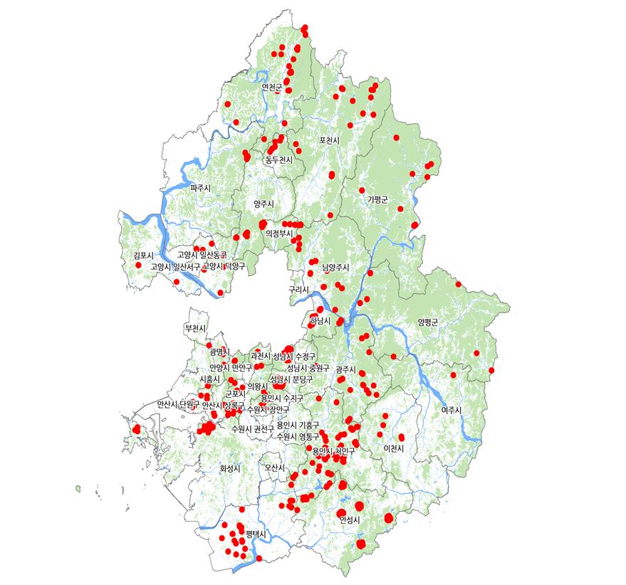  경기도, 기획부동산 투기지역 27개 시군 24.6 2022년 12월까지 토지거래허가구역에 지정