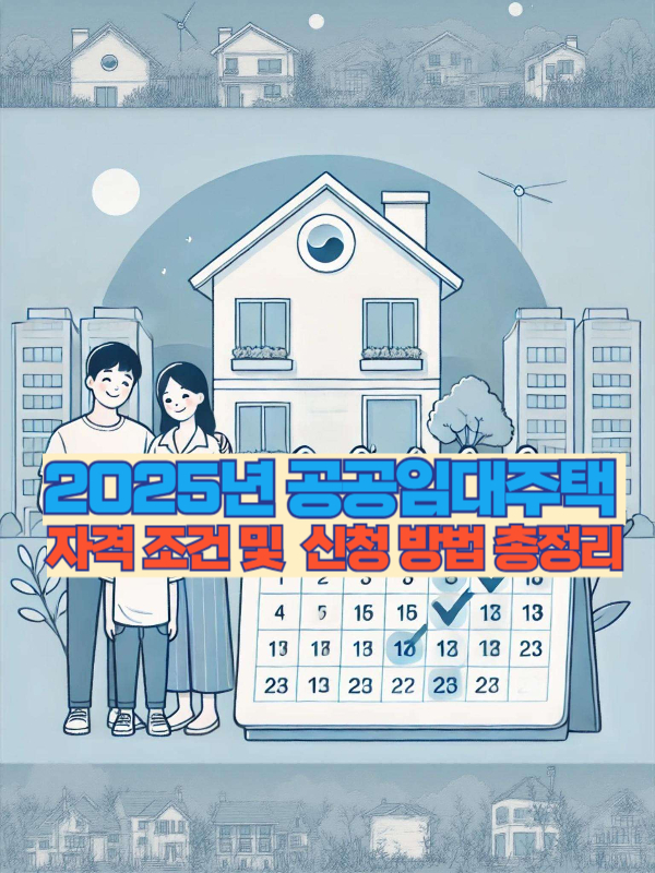 공공임대주택 신청 자격 안내 썸네일